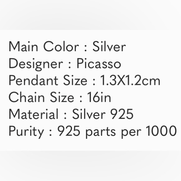 Tiffany & Co Graffiti X Necklace - Picture 5 of 5